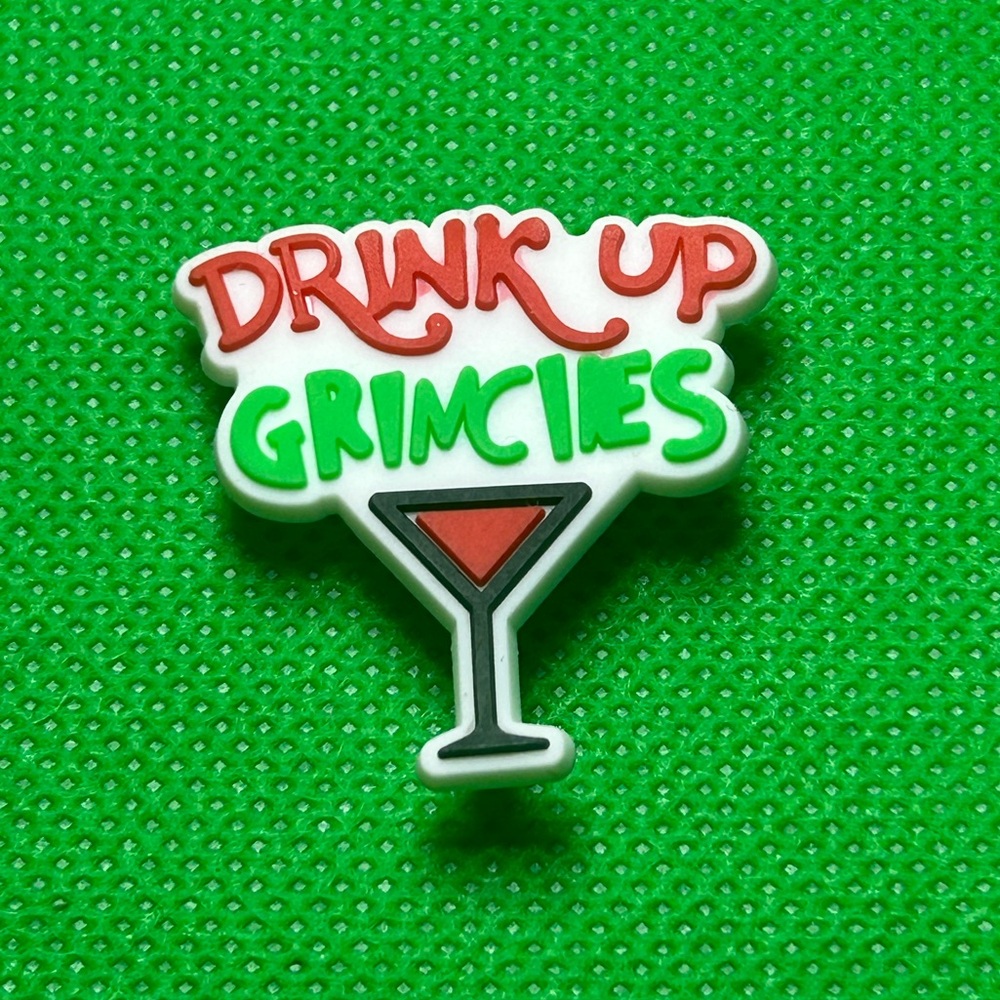 🌼 (5/$10 or 10/$15) NEW “Grinch Christmas” Fun Croc Shoe Charm Collection